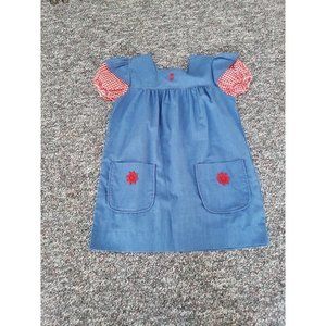 Vintage 70s Girls Mini Dress‎